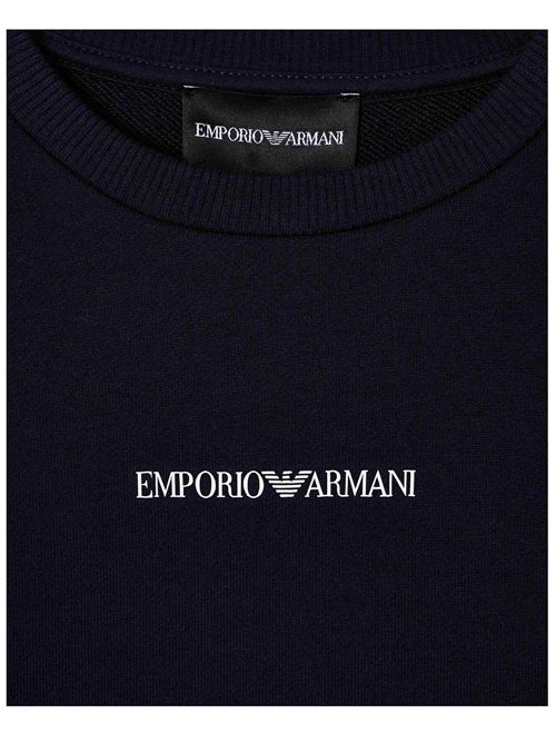 Felpa, bambino, logata. EMPORIO ARMANI | EB000302 AF14681UB118